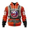 NHL New York Rangers Star Wars Rebel Pilot Design Personalized Hoodie