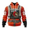 NHL Philadelphia Flyers Star Wars Rebel Pilot Design Personalized Hoodie