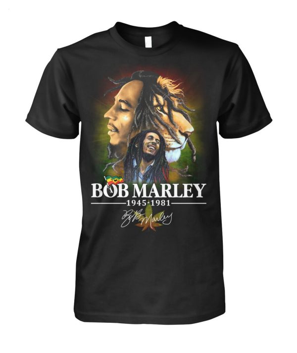 Bob Marley 1945 – 1981 Signature T-Shirt