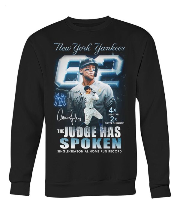 New York Yankees The Judge Has Spoken T-Shirt