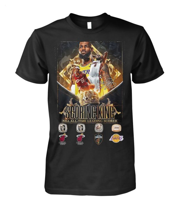 Scoring King Nba All Time Leading Scorer T-Shirt