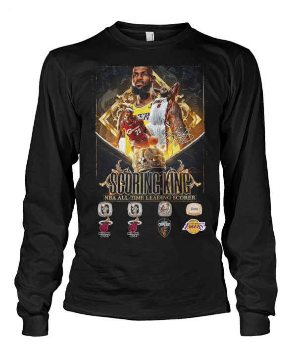 Scoring King Nba All Time Leading Scorer T-Shirt