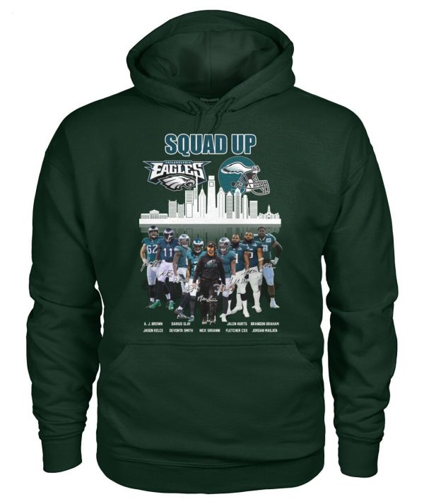 Squad Up Philadelphia Eagles Signature T-Shirt