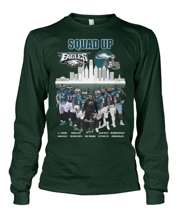 Squad Up Philadelphia Eagles Signature T-Shirt