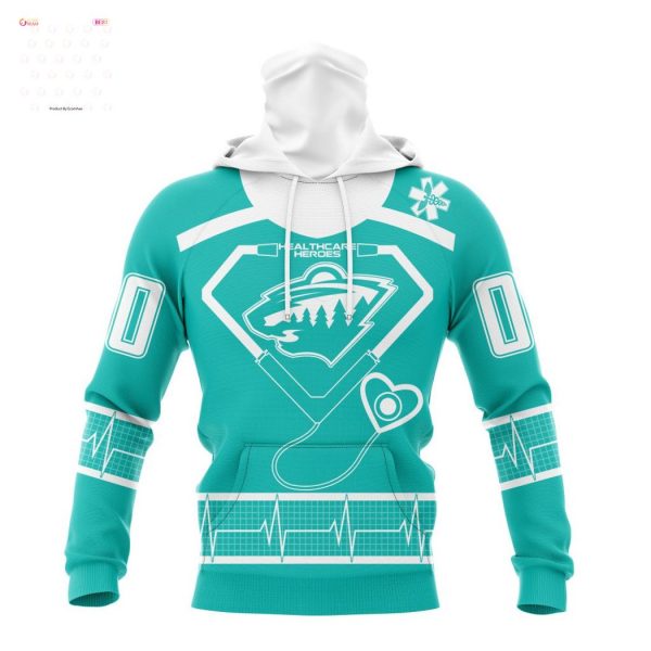 NHL Minnesota Wild Personalized Special Design Honoring Healthcare Heroes Hoodie