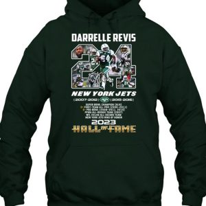 Darrelle Revis New York Jets 2007 – 2012, 2015 – 2016 Hall Of Fame 2023 T-Shirt