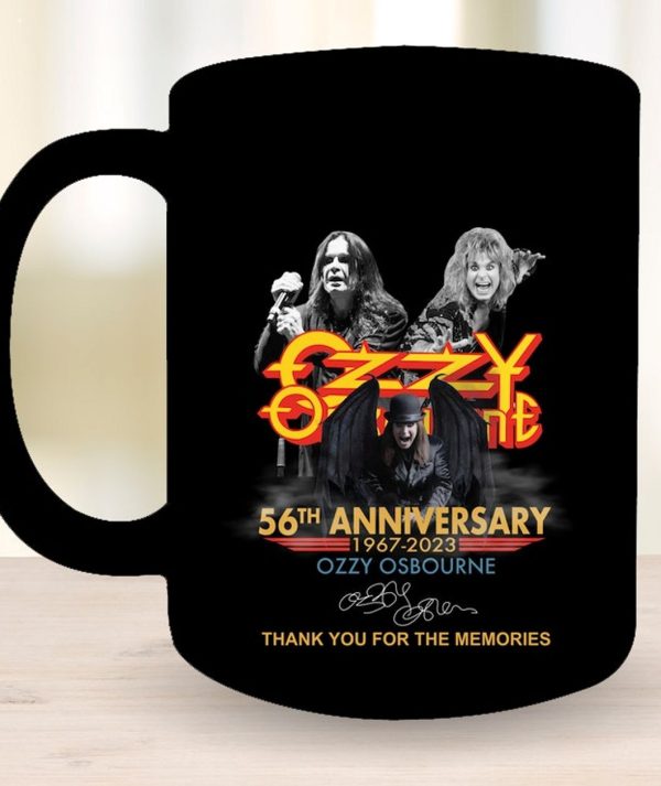 Thank You For The Memories Ozz 56th Anniversary 1967 – 2023 T-Shirt