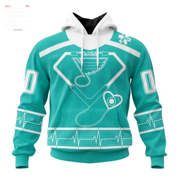 NHL St. Louis Blues Personalized Special Design Honoring Healthcare Heroes Hoodie