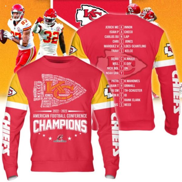 Kansas City Chiefs AFC Championship 2023 2023 T-Shirt, Hoodie, Sweatshirt, Perfect Gift