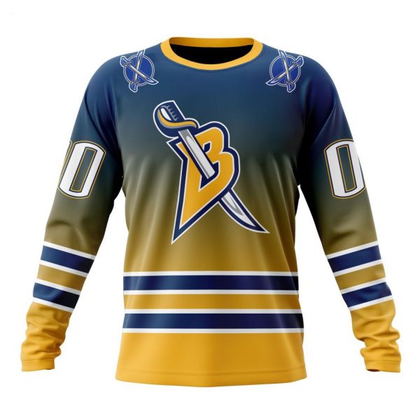 Persionalized NHL Buffalo Sabres Special Retro Gradient Design Hoodie