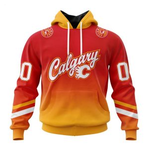 NHL Calgary Flames Special City Connect Design Hoodie