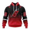 Persionalized NHL Calgary Flames Special Retro Gradient Design Hoodie