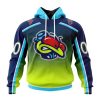 Persionalized NHL Colorado Avalanche Special Retro Gradient Design Hoodie