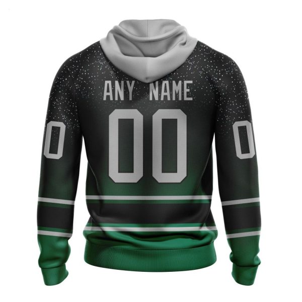 Persionalized NHL Dallas Stars Special Retro Gradient Design Hoodie