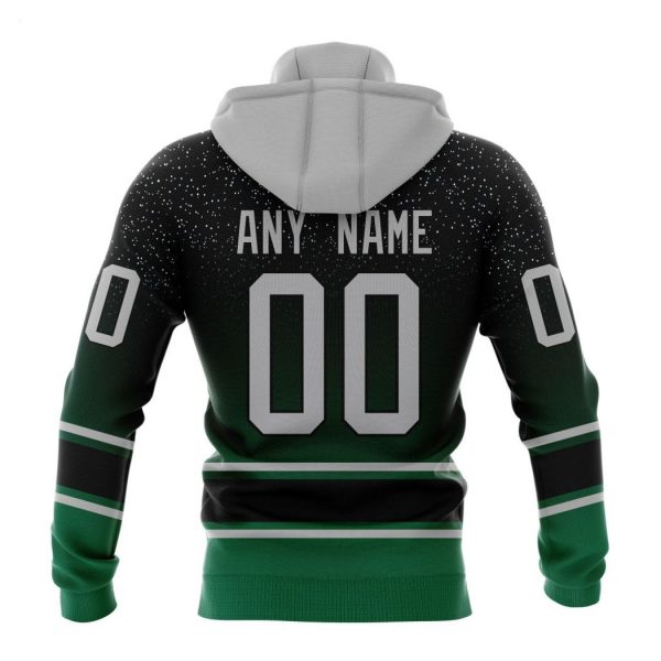 Persionalized NHL Dallas Stars Special Retro Gradient Design Hoodie