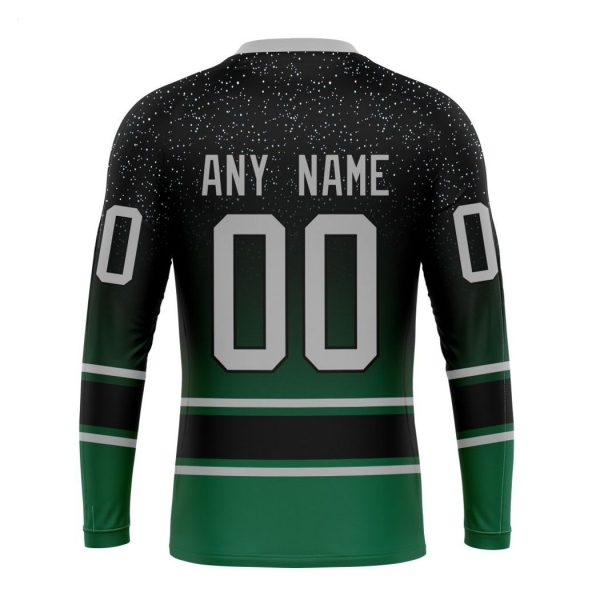 Persionalized NHL Dallas Stars Special Retro Gradient Design Hoodie