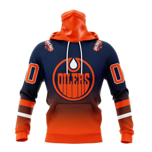 Persionalized NHL Edmonton Oilers Special Retro Gradient Design Hoodie