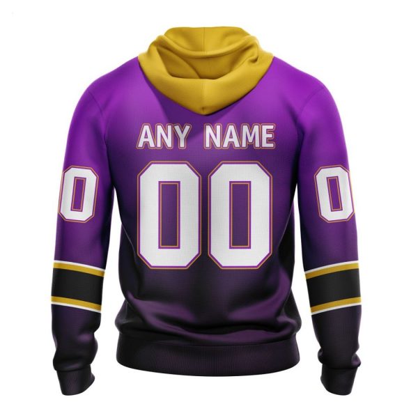 Persionalized NHL Los Angeles Kings Special Retro Gradient Design Hoodie