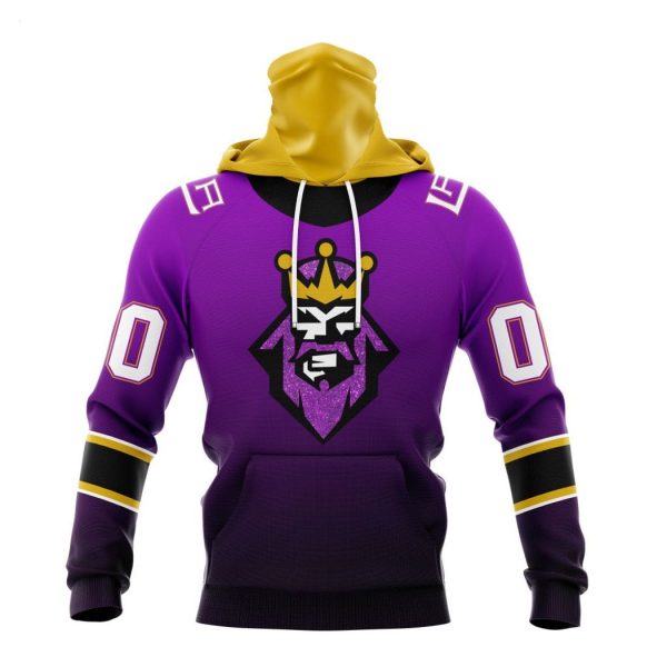 Persionalized NHL Los Angeles Kings Special Retro Gradient Design Hoodie