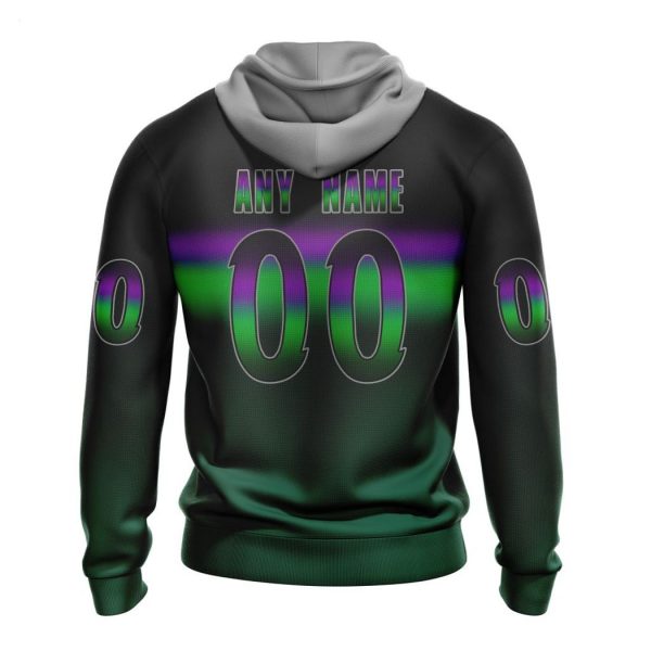 Persionalized NHL Minnesota Wild Special Retro Gradient Design Hoodie