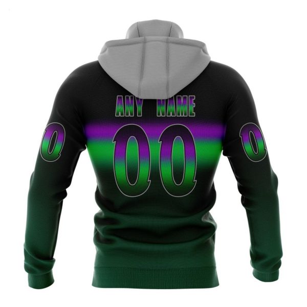 Persionalized NHL Minnesota Wild Special Retro Gradient Design Hoodie