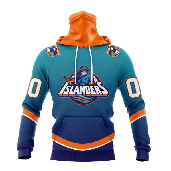 Persionalized NHL New York Islanders Special Retro Gradient Design Hoodie