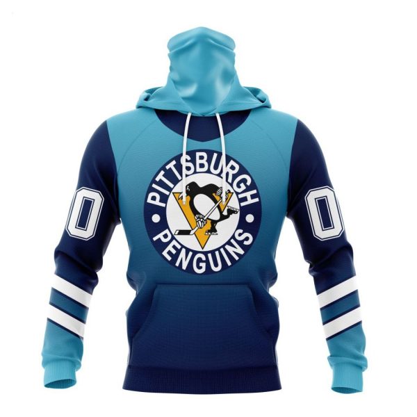 Persionalized NHL Pittsburgh Penguins Special Retro Gradient Design Hoodie