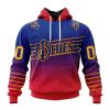 Persionalized NHL Seattle Kraken Special Retro Gradient Design Hoodie