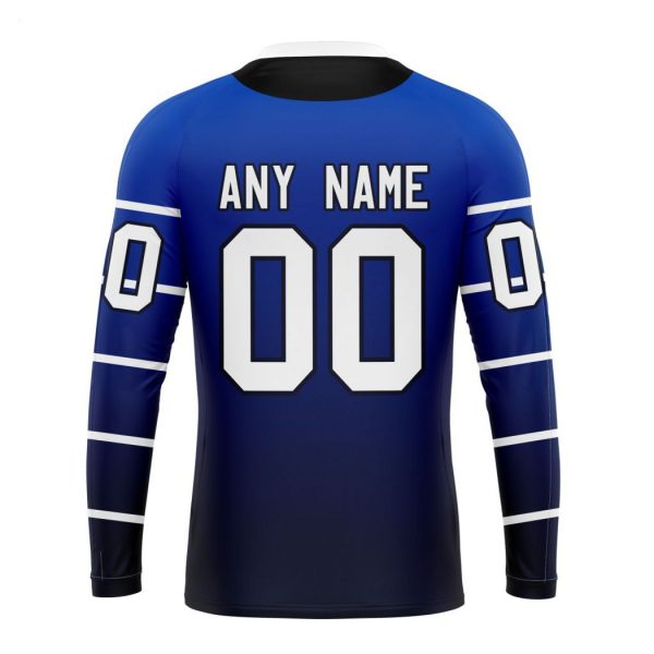 Persionalized NHL Toronto Maple Leafs Special Retro Gradient Design Hoodie