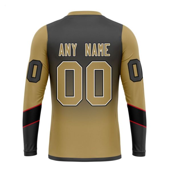 Persionalized NHL Vegas Golden Knights Special Retro Gradient Design Hoodie