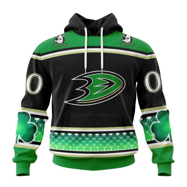 Personalized NHL Anaheim Ducks Specialized Unisex Kits Hockey Celebrate St Patrick’s Day Hoodie