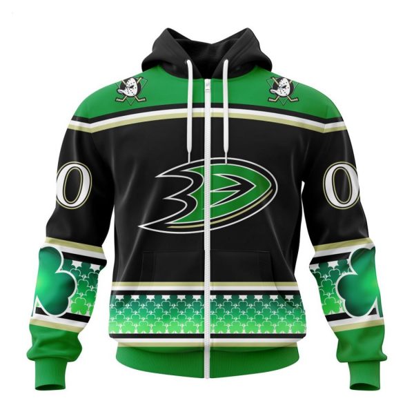 Personalized NHL Anaheim Ducks Specialized Unisex Kits Hockey Celebrate St Patrick’s Day Hoodie