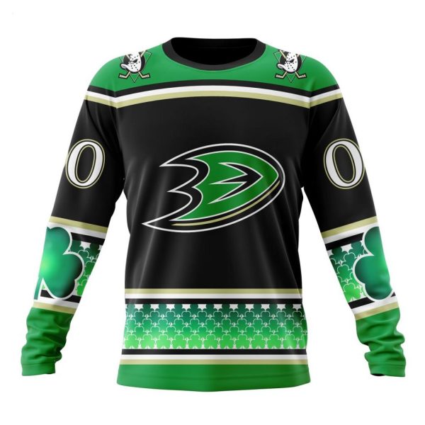 Personalized NHL Anaheim Ducks Specialized Unisex Kits Hockey Celebrate St Patrick’s Day Hoodie