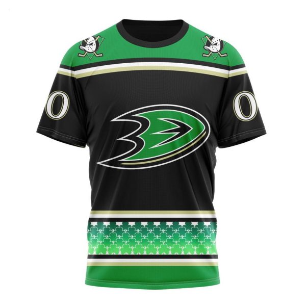 Personalized NHL Anaheim Ducks Specialized Unisex Kits Hockey Celebrate St Patrick’s Day Hoodie