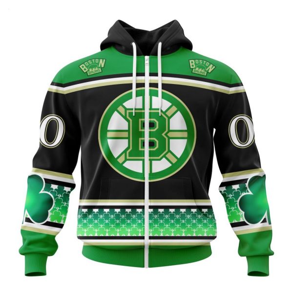 Personalized NHL Boston Bruins Specialized Unisex Kits Hockey Celebrate St Patrick’s Day Hoodie