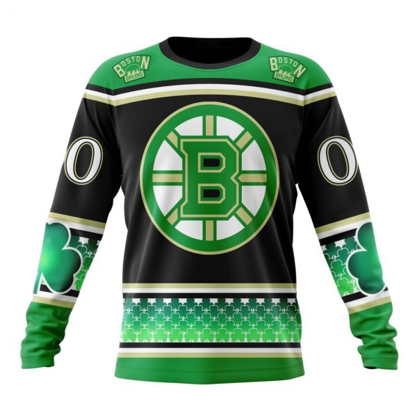 Personalized NHL Boston Bruins Specialized Unisex Kits Hockey Celebrate St Patrick’s Day Hoodie