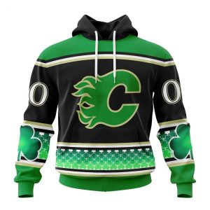 Personalized NHL Calgary Flames Special Teenage Mutant Ninja Turtles Design Hoodie