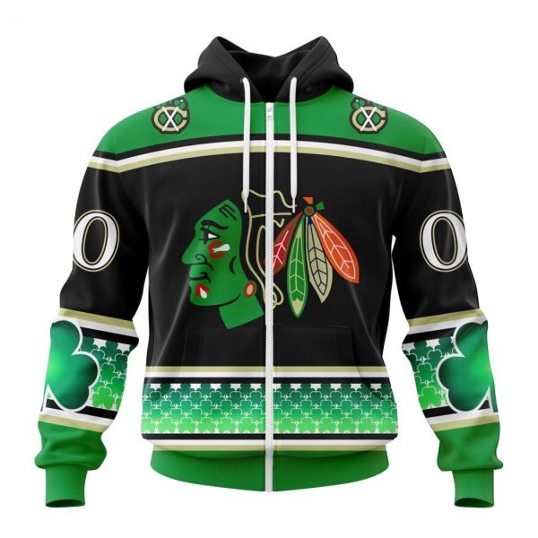 Personalized NHL Chicago Blackhawks Specialized Unisex Kits Hockey Celebrate St Patrick’s Day Hoodie