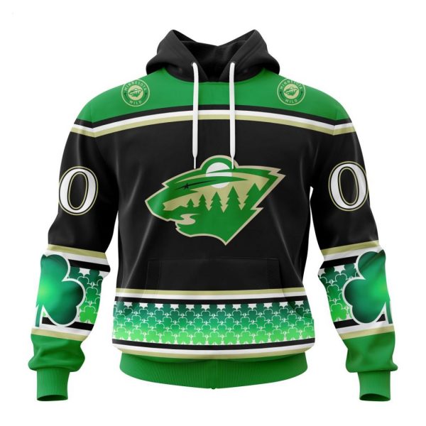 Personalized NHL Minnesota Wild Specialized Hockey Celebrate St Patrick’s Day Hoodie