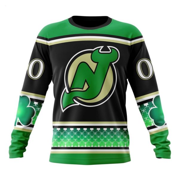 Personalized NHL New Jersey Devils Specialized Hockey Celebrate St Patrick’s Day Hoodie