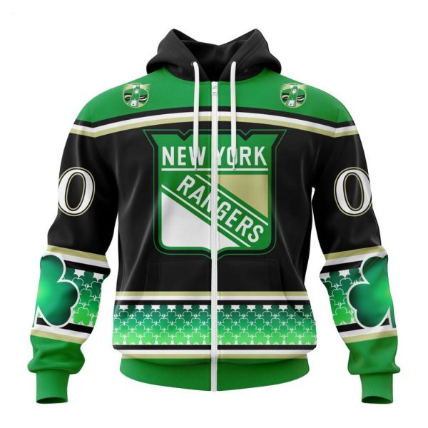 Personalized NHL New York Rangers Specialized Hockey Celebrate St Patrick’s Day Hoodie