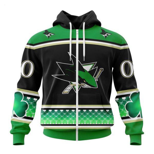 Personalized NHL San Jose Sharks Specialized Hockey Celebrate St Patrick’s Day Hoodie