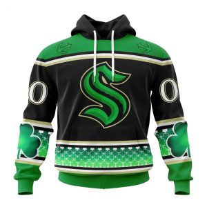 Personalized NHL Seattle Kraken Specialized Hockey Celebrate St Patrick’s Day Hoodie