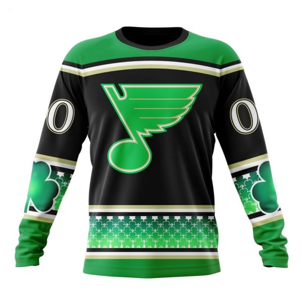 Personalized NHL St. Louis Blues Specialized Hockey Celebrate St Patrick’s Day Hoodie