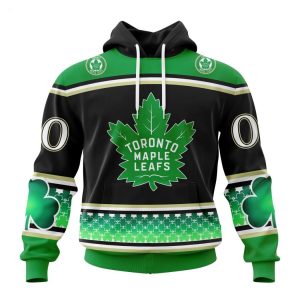 Personalized NHL Toronto Maple Leafs Specialized Hockey Celebrate St Patrick’s Day Hoodie