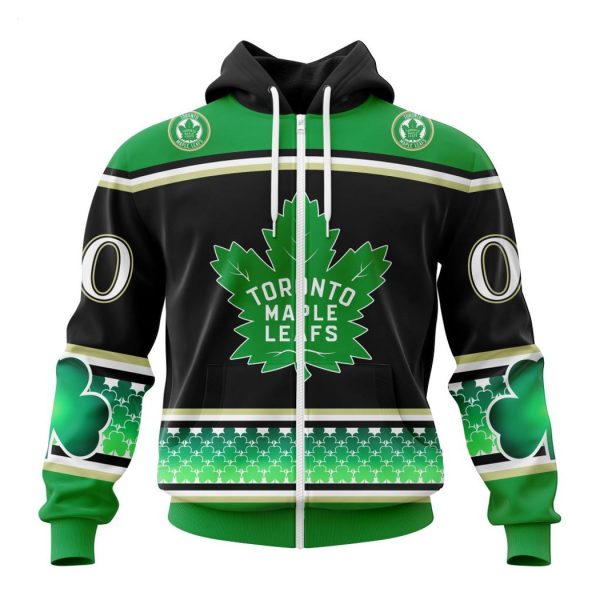 Personalized NHL Toronto Maple Leafs Specialized Hockey Celebrate St Patrick’s Day Hoodie