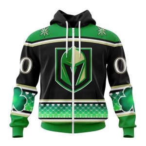 Personalized NHL Vegas Golden Knights Specialized Hockey Celebrate St Patrick’s Day Hoodie