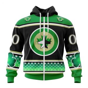 Personalized NHL Winnipeg Jets Specialized Hockey Celebrate St Patrick’s Day Hoodie