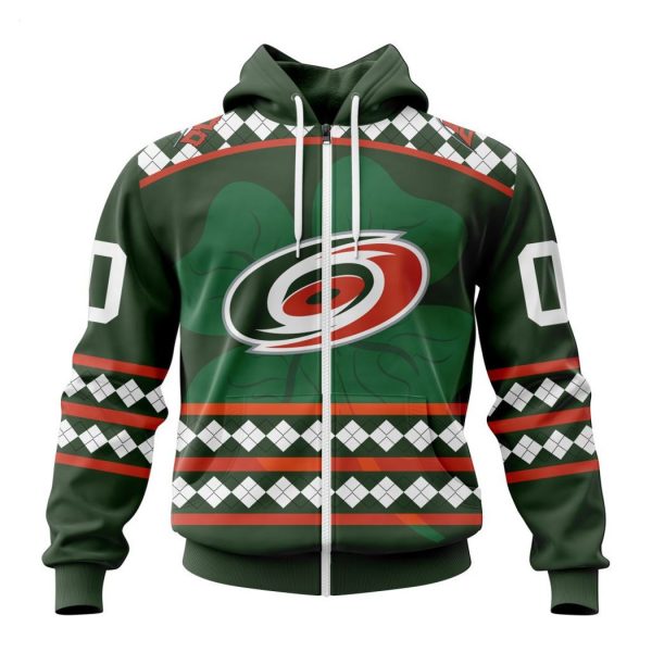 Personalized NHL Carolina Hurricanes Specialized Unisex Kits Hockey Celebrate St Patrick’s Day Hoodie