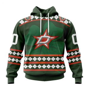 Personalized NHL Dallas Stars Specialized Unisex Kits Hockey Celebrate St Patrick’s Day Hoodie